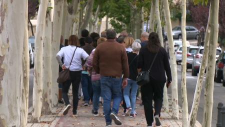 Imagen Una marcha recorre Sanse para celebrar el Día Mundial de la Salud Mental