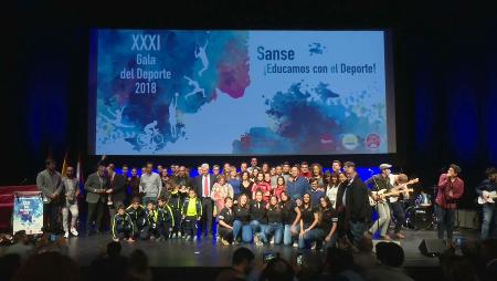 Imagen La XXXI Gala del Deporte se celebra con homenaje especial a Gabi