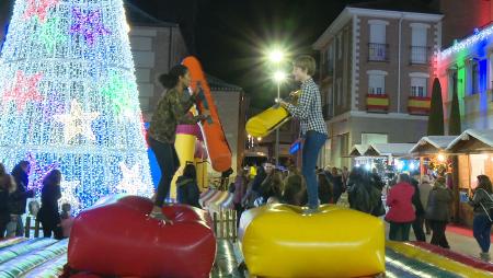 Imagen Las preuvas de Sanse llenan de diversión la Plaza de la Constitución