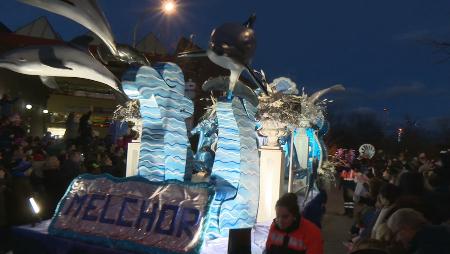 Imagen Sanse recibe en sus calles a los Reyes Magos de Oriente