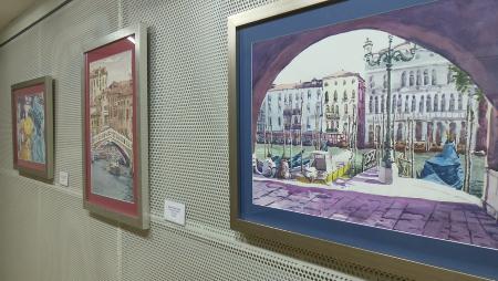 Imagen Acuarelas 100x100, la nueva exposición de la Sala Martín Chirino de Sanse