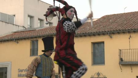 Imagen El casco urbano se convirtió en una fiesta navideña con pasacalles,...