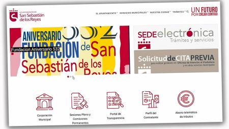 Imagen El Ayuntamiento de San Sebastián de los Reyes estrena web municipal