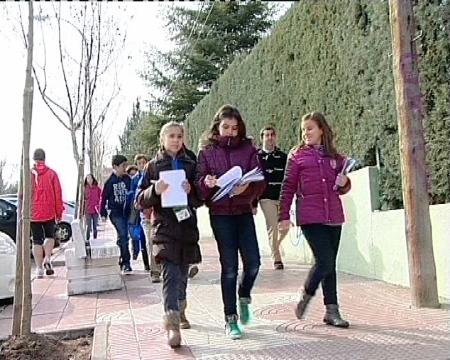 Imagen Los redactores de la Pequeplaza visitaron el Barrio 4 de Sanse