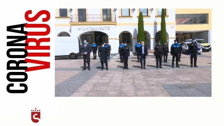 Imagen Minuto de silencio en la Plaza de la Constitución de Sanse en homenaje a...