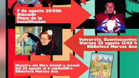 Imagen Agosto de magia, cuentacuentos y muestra de libros infantiles y...