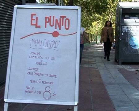 Imagen Comedor en la Cafetería El Punto del Centro Joven