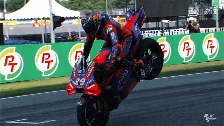 Imagen ¿Será Jorge Martín campeón de Moto GP? Vive la carrera en pantalla gigante