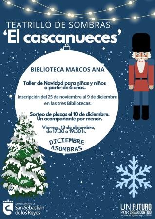 Taller de Navidad: Asombras. 'Teatrillo de sombras El Cascanueces'