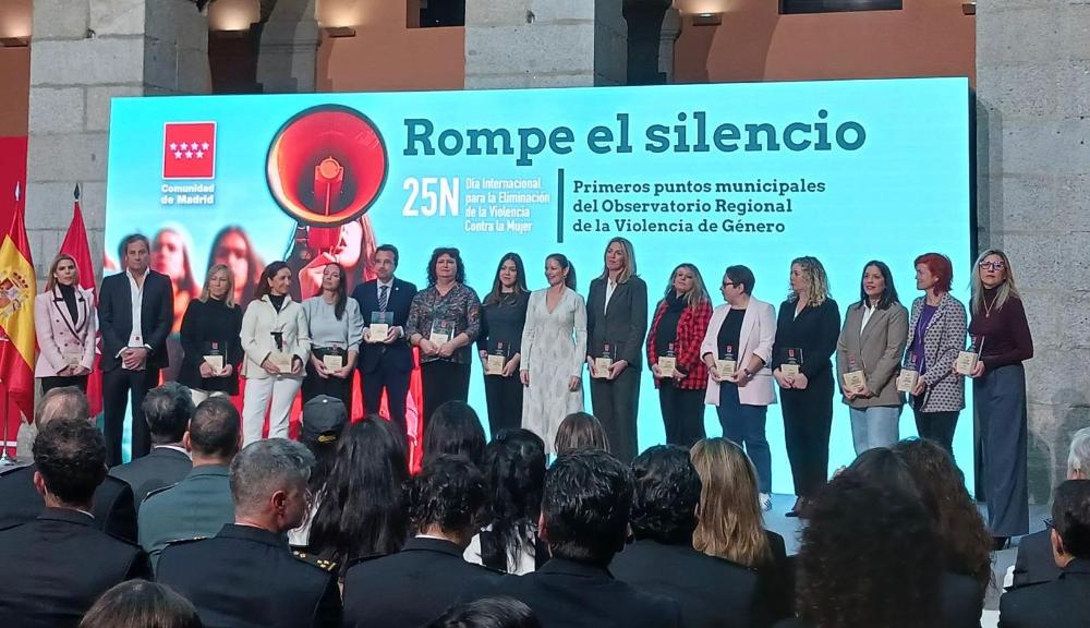 Imagen El Punto Municipal del Observatorio Regional Contra la Violencia de Género de la ciudad recibe el reconocimiento de la Comunidad de Madrid por su destacada labor