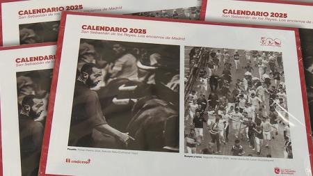 Imagen El calendario de 2025... con las mejores fotografías de los encierros de...