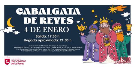 Imagen La Cabalgata se adelanta al sábado 4 de enero en San Sebastián de los Reyes