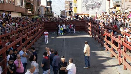 Imagen Lucido primer encierro de las Fiestas de Sanse 2019