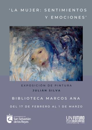 Exposición de pintura. La mujer: Sentimientos y emociones, de Julián Silva