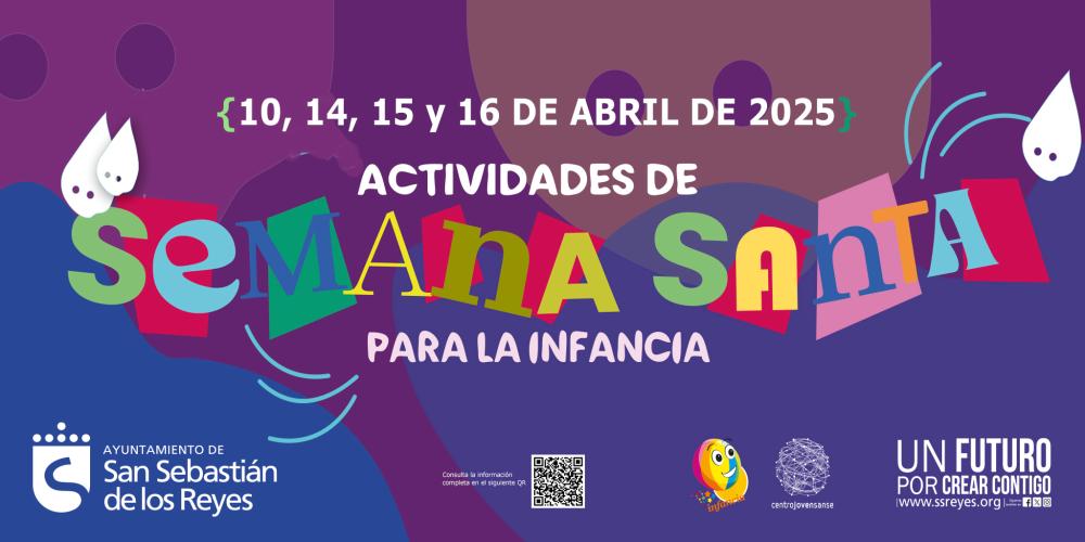 Imagen Programa de actividades en los días no lectivos de Semana Santa para la infancia