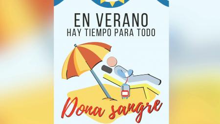 Imagen “En verano hay tiempo para todo. Dona sangre”