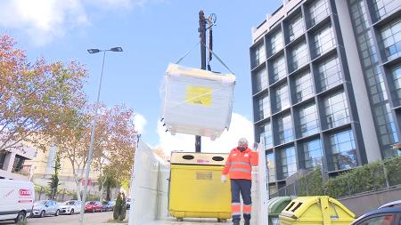 Imagen Sanse amplía la recogida selectiva de residuos en sus zonas industriales...