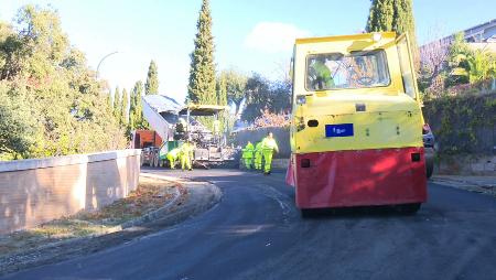 Imagen El plan integral de asfaltado de Sanse se inicia en el casco urbano y...