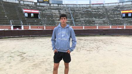 Imagen Diego García, el joven novillero de Sanse en la cima del escalafón taurino